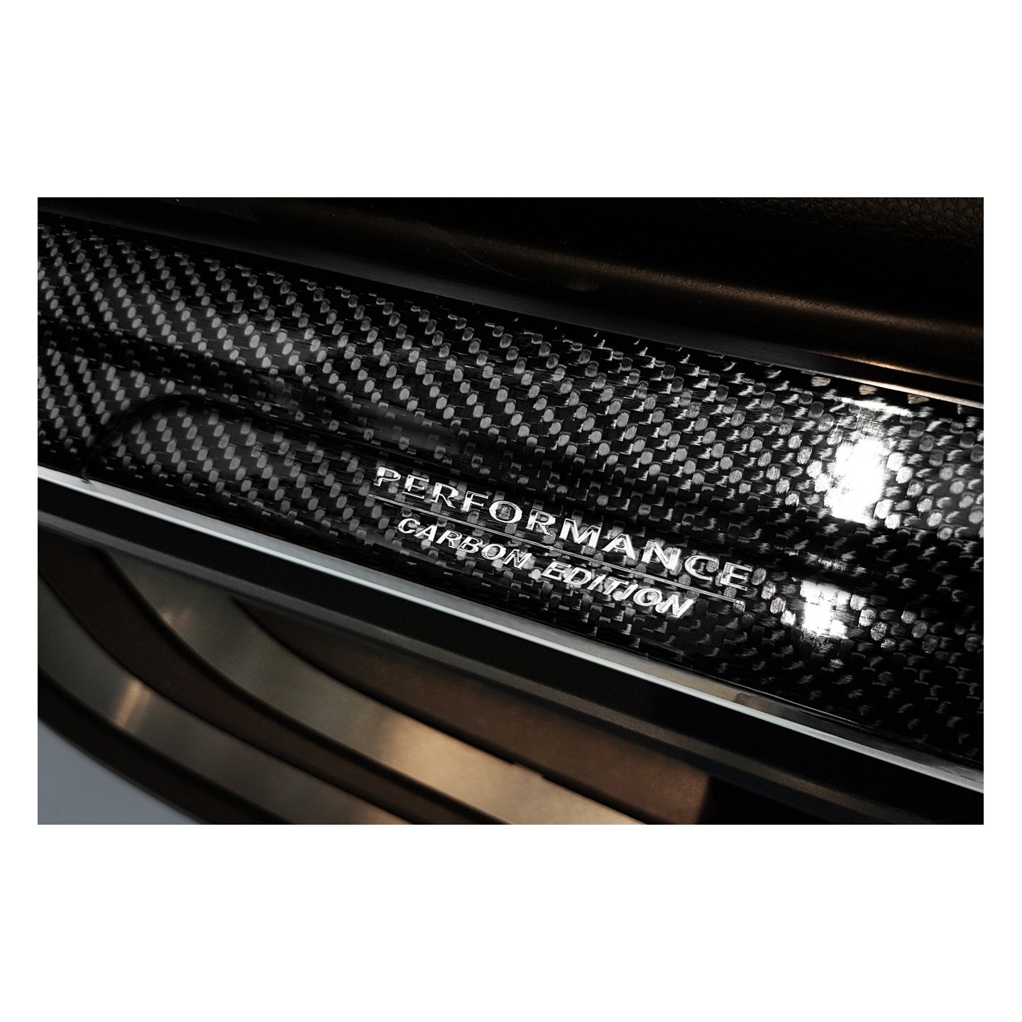 CREEST 4 Pièces Fibre De Carbone Plinthes De Protection Seuil De Porte Pour Nissan Navara