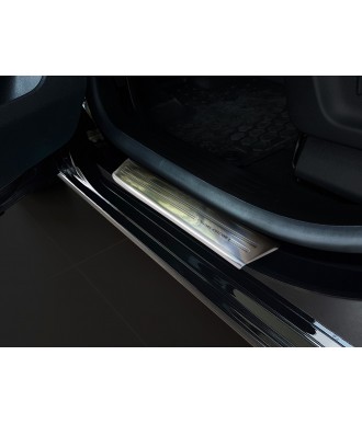 Chrome Rétroviseur Bordure Set Housses Pour Vauxhall / Opel combo e (2019