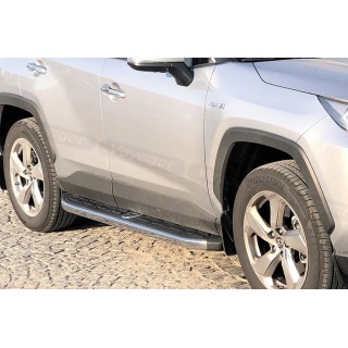 marche pieds-TOYOTA-RAV-4-2019-AUJOURD'HUI-Aluminium DKR