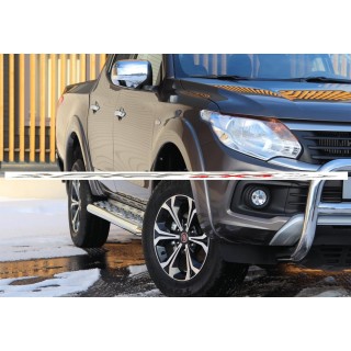 Marche pieds-FIAT-FULLBACK-2016-AUJOURD'HUI-INOX Plat 