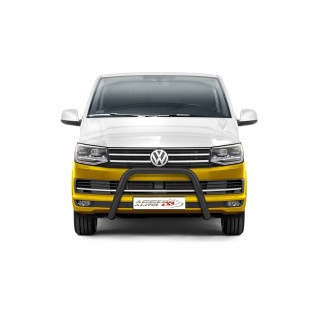 PARE BUFFLE-VOLKSWAGEN-T6-2015-2019 HOMOLOGUE INOX-NOIR