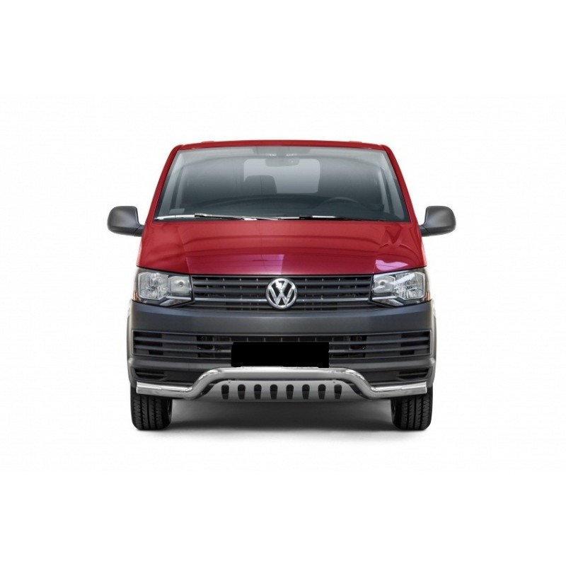 PARE BUFFLE VOLKSWAGEN T6 1 2019 AUJOURD'HUI HOMOLOGUE NOIR plaque