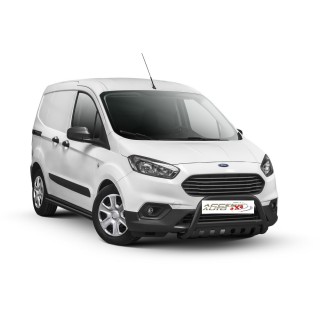 PARE BUFFLE FORD-COURIER-2018-AUJOURD'HUI-HOMOLOGYE INOX NOIR 