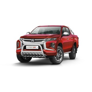 Pare Buffle-MITSUBISHI-L-200-2019-AUJOURD'HUI-grille-HOMOLOGUE