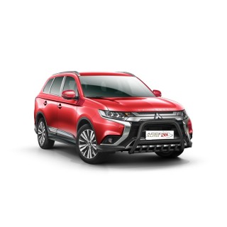 Pare Buffle-MITSUBISHI-OUTLANDER-2018-AUJOURD'HUI-NOIR-grille-HOMOLOGUE