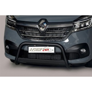 Pare Buffle-RENAULT-TRAFIC-2019-AUJOURD'HUI-NOIR HOMOLOGUE