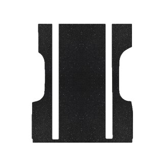 Tapis de Benne-NISSAN-NAVARA-D-40-KING-CABINE-2005-2015 sans bac de benne avec rails de chargement