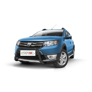 Pare Buffle-DACIA-SANDERO-STEPWAY-2012-2016-HOMOLOGUE INOX NOIR 