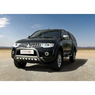 Pare Buffle-MITSUBISHI-L-200-2006-2010-avec grille HOMOLOGUE