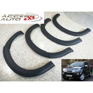 Elargisseurs d'Ailes-ISUZU-D-MAX-SPACE-CABINE-2012-2019-SET