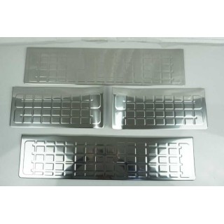 Seuil de Portes-OPEL-VIVARO-2019-AUJOURD'HUI-4-PIECES-INOX 