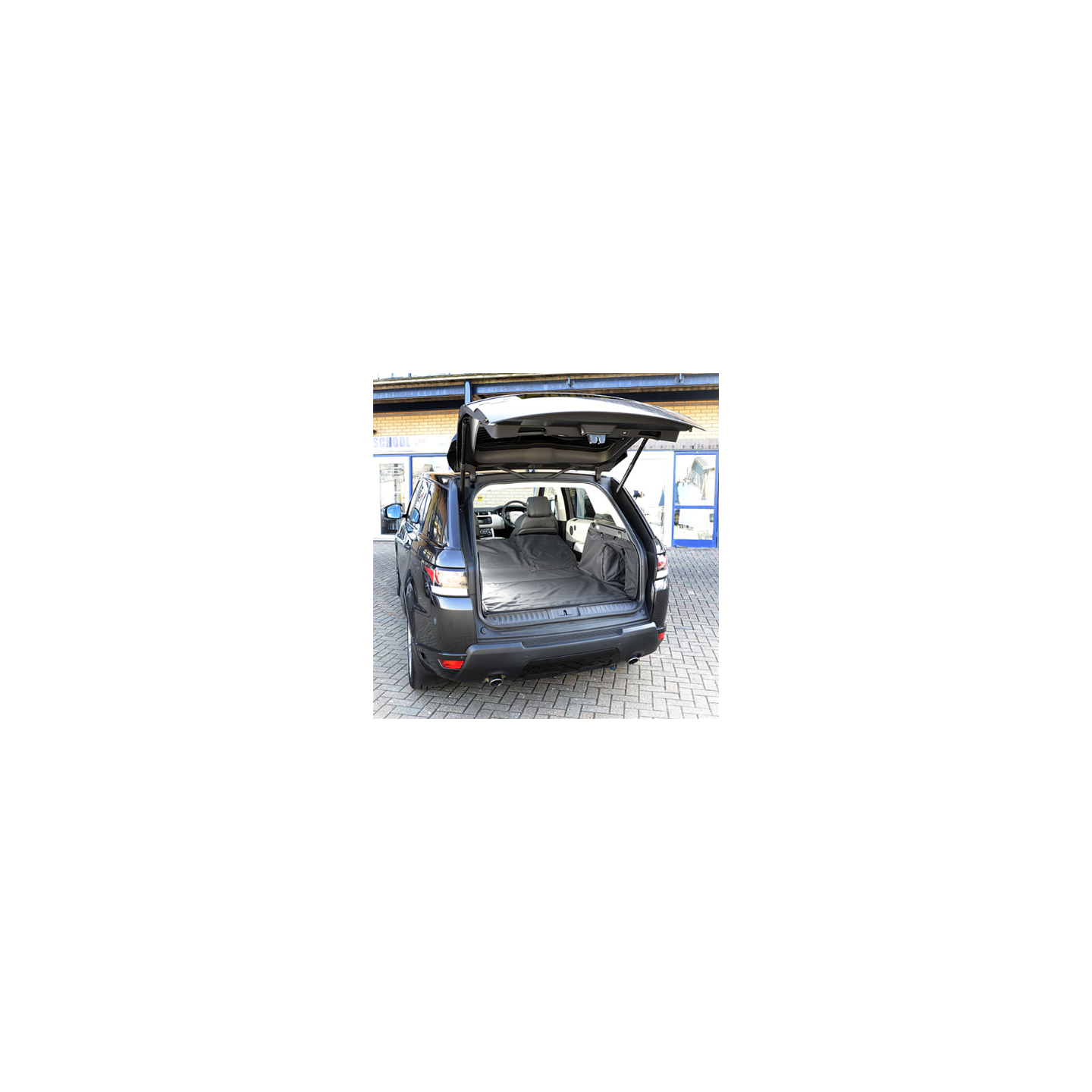 Tapis De Coffre Imperméable Pour Range Rover Sport I II III (2005-2022) - Protection Chien, Antidérapant, Lavable - 9