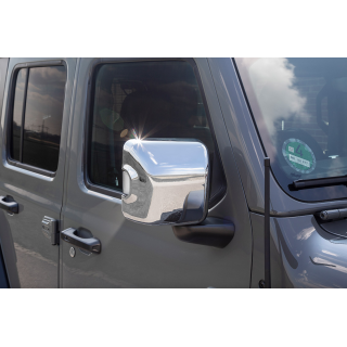 Couvre Retroviseur CHROME JEEP WRANGLER 2019 AUJOURD'HUI 