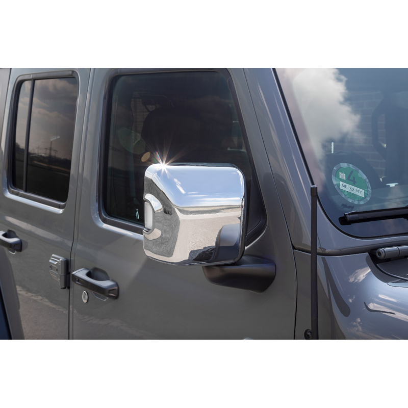 Couvre Retroviseur CHROME JEEP WRANGLER 2019 AUJOURD'HUI - Access Utilitaire - Vente en ligne d'accessoires auto et Véhicules Utilitaires