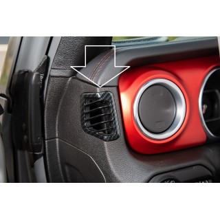 Entourage Ouies Aérations CARBONE LOOK JEEP WRANGLER 2019 AUJOURD'HUI  - Access Auto 4x4