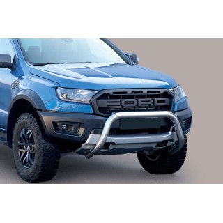 Pare Buffle-FORD-RANGER-RAPTOR-2019-AUJOURD'HUI-INOX HOMOLOGUE