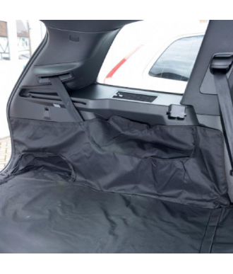  Doublure Coffre à Couverture complète Voiture, pour Volvo XC90  II 5-Seat 2015-2022 Couverture complète Coffre arrière Voiture en Cuir-Tapis  Coffre,D