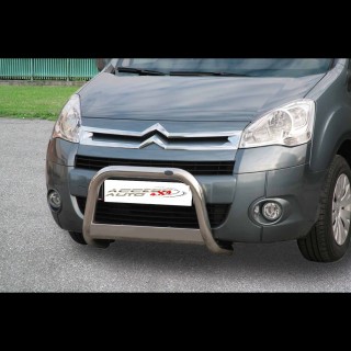 PARE BUFFLE-CITROEN-BERLINGO-2008-2014-HOMOLOGUE INOX - BARRE DE RENFORT