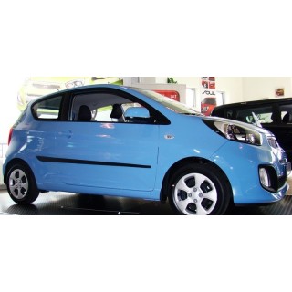 Baguette de porte-KIA-PICANTO-3-PORTES-2011-2017 ABS NOIR