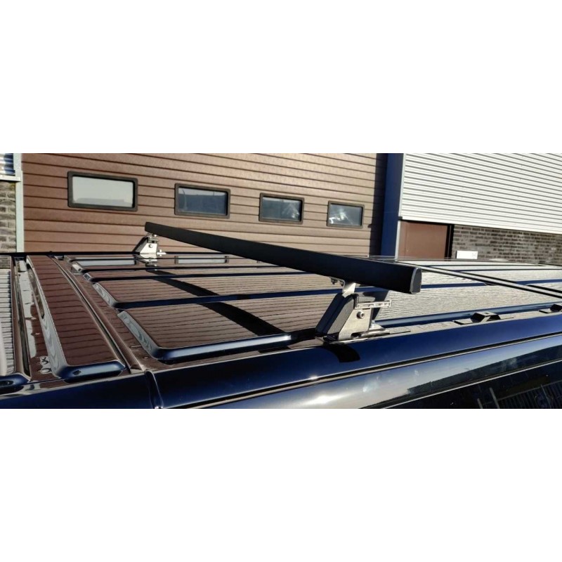 Barres de toit longitudinales Aluminium (Argent) Sur Mercedes-Benz Vito W639  2004-2014