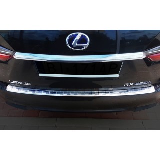 Seuil de coffre LEXUS RX 2015 2021 INOX POLI