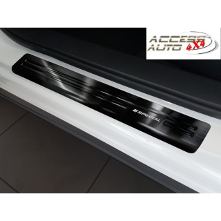 seuil de porte-MAZDA-CX-3-2015-aujourd'hui-INOX NOIR