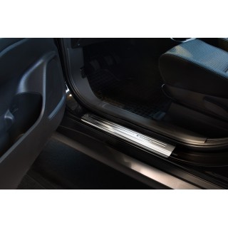 SEUIL DE PORTE-MITSUBISHI-OUTLANDER-2015-AUJOURD'HUI-INOX POLI