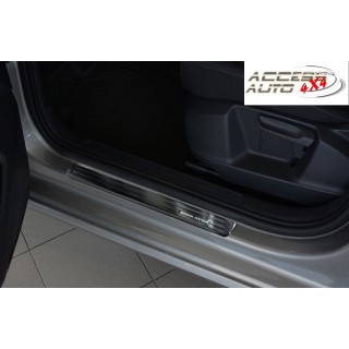 Seuil de Porte-VOLKSWAGEN-GOLF-SPORTSVAN-2014-AUJOURD'HUI INOX NOIR