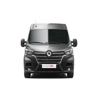 PARE BUFFLE-RENAULT-MASTER-2019-AUJOURD'HUI- HOMOLOGUE INOX NOIR