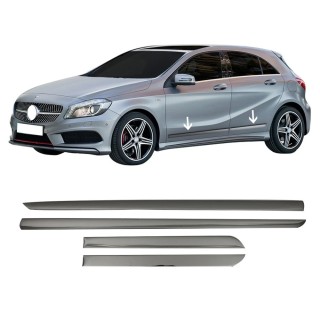 Baguette de Porte-MERCEDES CLASSE A BREAK 2012-2018 INOX 4 PIECES