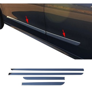 Baguette de Porte-MAZDA-CX-5 2018-AUJOURD'HUI-INOX 4 PIECES