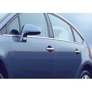 Baguette fenetre CITROEN C4 2004 2010 4 PORTES INOX CHROME 8 PIECES - Access Auto 4x4