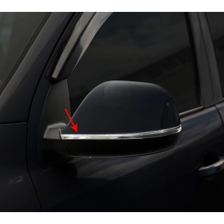 Entourage Retroviseur-VOLKSWAGEN-AMAROK-2010-AUJOURD'HUI INOX 2 PIECES