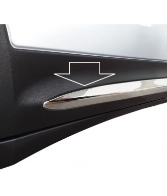 Baguette de Porte FIAT 500 X 2015 2020 INOX CHROME 4 PIECES - Access Utilitaire - Vente en ligne d'accessoires auto et Véhicules Utilitaires