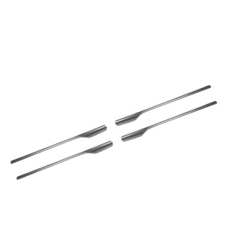 Element Grille calandre  DACIA LOGAN MCV 2013 2017 INOX CHROME 4 PIECES - Access Auto 4x4