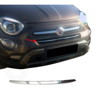 Element Grille Calandre-FIAT 500 X-2015-2020-INOX CHROME 1 PIECE