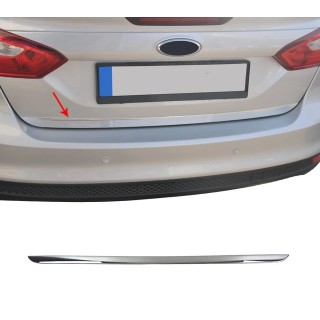 baguette de coffre-Inferieure-FORD FOCUS BERLINE 2011-2015 INOX CHROME