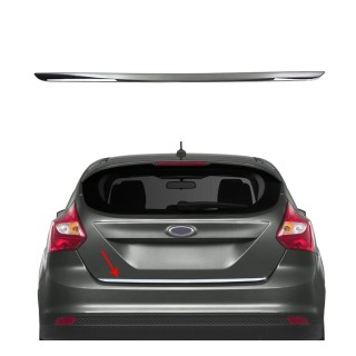 baguette de coffre-Inferieure-FORD FOCUS 5 PORTES 2011-2015 INOX CHROME