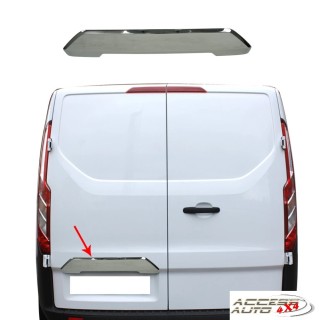 Baguette Coffre FORD TRANSIT CUSTOM-2012-AUJOURD'HUI-INOX POLI DOUBLE PORTE