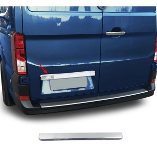 Couvre-Baguette-Porte-ARRIERE-VOLKSWAGEN-CRAFTER-2017-AUJOURD'HUI INOX CHROME