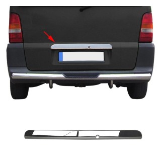 baguette de coffre-MERCEDES VITO-1996-2003-INOX CHROME HAYON