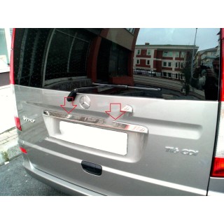 Baguette de coffre-MERCEDES-VITO-VIANO 2003-2014 INOX CHROME