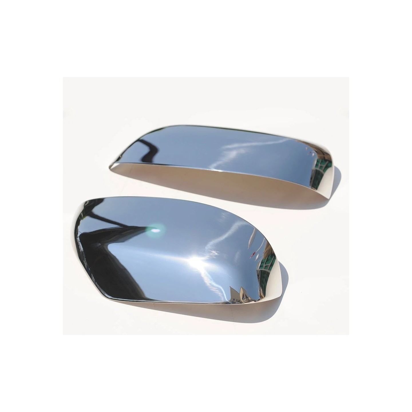 Couvercles Rétroviseur Toyota Aqua 2014-2019 - 2 Pièces, Aspect Chrome - Protection Et Style