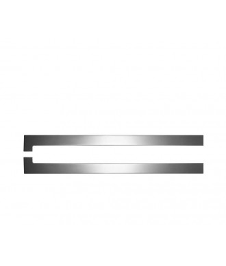 baguette glissiere porte Laterale VOLKSWAGEN CADDY 2003 2015 INOX CHROME 2 PIECES - Access Utilitaire - Vente en ligne d'accessoires auto et Véhicules Utilitaires