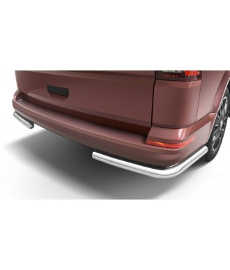 PROTECTION-ARRIERE-ANGLE-VOLKSWAGEN-T6-1-2019-AUJOURD'HUI INOX Tubulaire 60mm