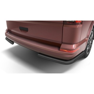 PROTECTION-ARRIERE-ANGLE-VOLKSWAGEN-T6-1-2019-AUJOURD'HUI INOX NOIR Tubulaire 60mm