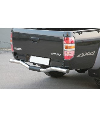 PROTECTION ARRIERE MAZDA BT 50 2007-2012 INOX SIMPLE BARRE 76mm