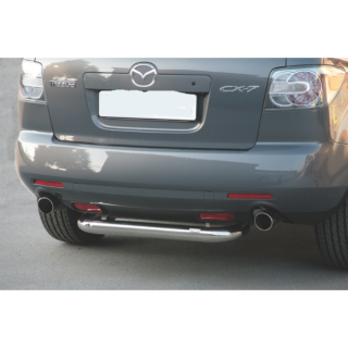 PROTECTION ARRIERE MAZDA CX 7 2008-2010 INOX  76mm