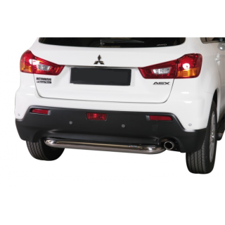 PROTECTION ARRIERE MITSUBISHI ASX 2012-2016 INOX  76mm