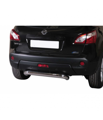 PROTECTION ARRIERE NISSAN QASHQAI 2010-2013 INOX  76mm